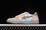 A Bathing Ape Bape Court Sta Beige Blue 1