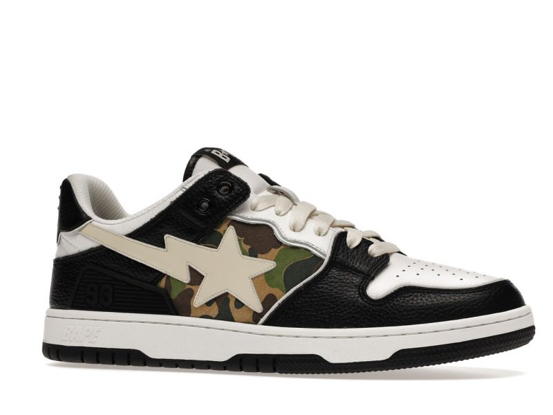 A Bathing Ape Bape SK8 Sta Black