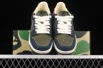 A Bathing Ape Bape SK8 Sta Navy Khaki Grey 5