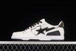 A Bathing Ape Bape SK8 Sta White Silver 1