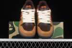 A Bathing Ape Bape Sk8 Sta Brown Orange 5