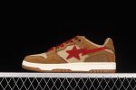 A Bathing Ape Bape Sk8 Sta Wheat Red 1