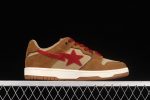 A Bathing Ape Bape Sk8 Sta Wheat Red 2