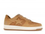 A Bathing Ape Bape Sta Beige Suede