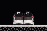 A Bathing Ape Bape Sta Black Grey Pink Suede 4