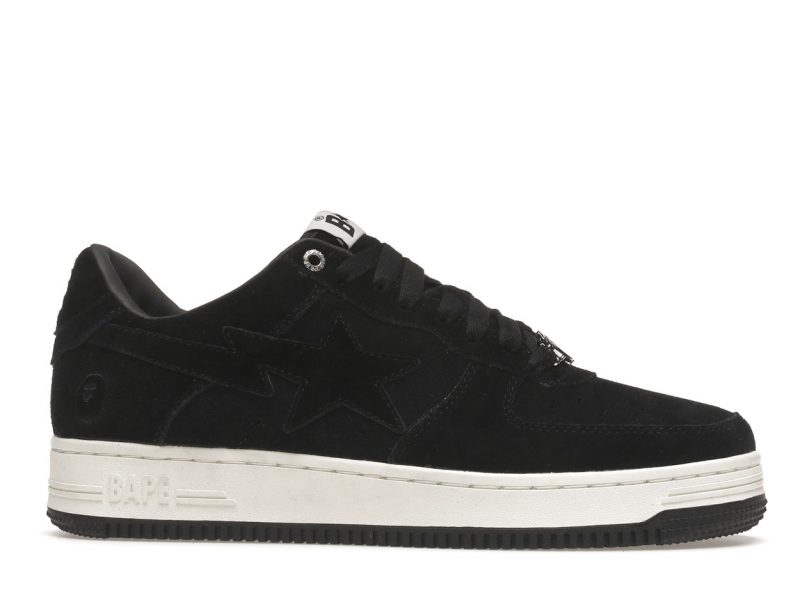 A Bathing Ape Bape Sta Black Suede