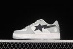 A Bathing Ape Bape Sta Low Grey Black 1