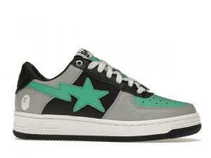 A Bathing Ape Bape Sta Low Grey Green