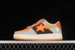 A Bathing Ape Bape Sta Low Grey Orange 1