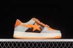 A Bathing Ape Bape Sta Low Grey Orange 2