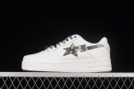 A Bathing Ape Bape Sta Low White ABC Camo Green 1