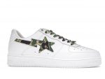 A Bathing Ape Bape Sta Low White ABC Camo Green