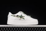 A Bathing Ape Bape Sta Low White ABC Camo Green 2