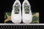 A Bathing Ape Bape Sta Low White ABC Camo Green 5