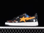 A Bathing Ape Bape Sta Paint Splatter Black 1