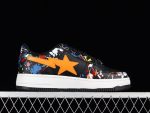 A Bathing Ape Bape Sta Paint Splatter Black 2