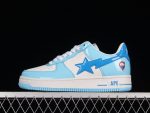 A Bathing Ape Bape Sta Patent Leather Light Blue 1