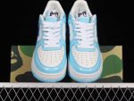 A Bathing Ape Bape Sta Patent Leather Light Blue 5