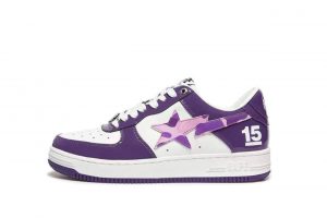 A Bathing Bape Sta Taipei 15 Anniversary White Purple