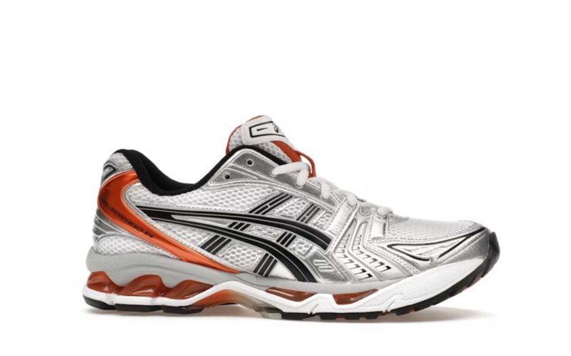 ASICS Gel Kayano 14 White Piquant Orange