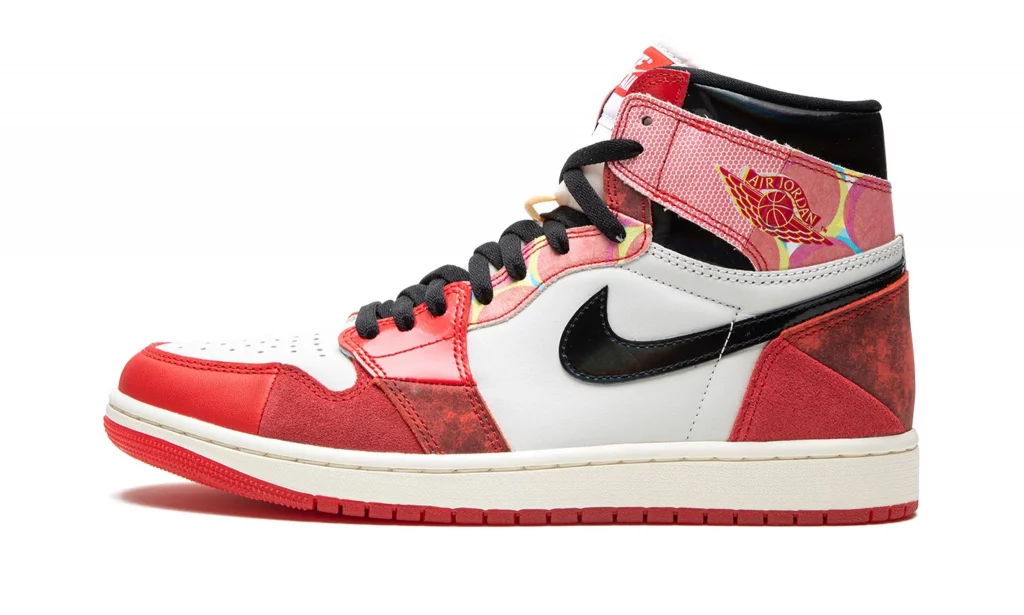 Air Jordan 1 High OG Spider-Man Across the Spider-Verse - SneakerDaily.Us