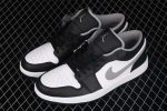 Air Jordan 1 Low Black White Grey 3