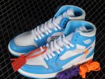 Air Jordan 1 Retro High Off White University Blue 5