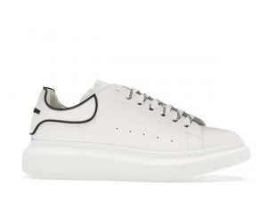 Alexander McQueen Oversized White Black Trim