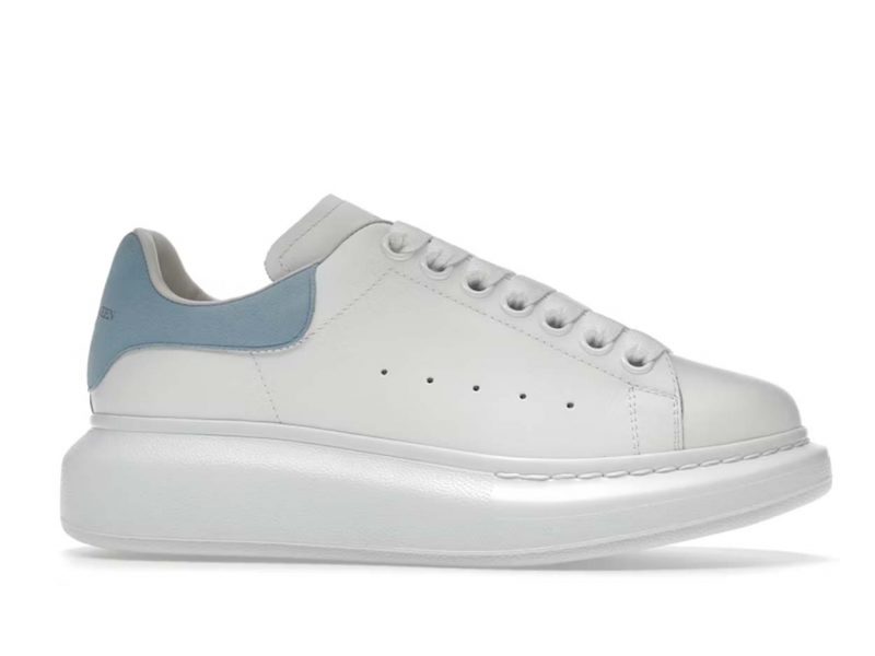 Alexander McQueen Oversized White Grey Blue (Women's)