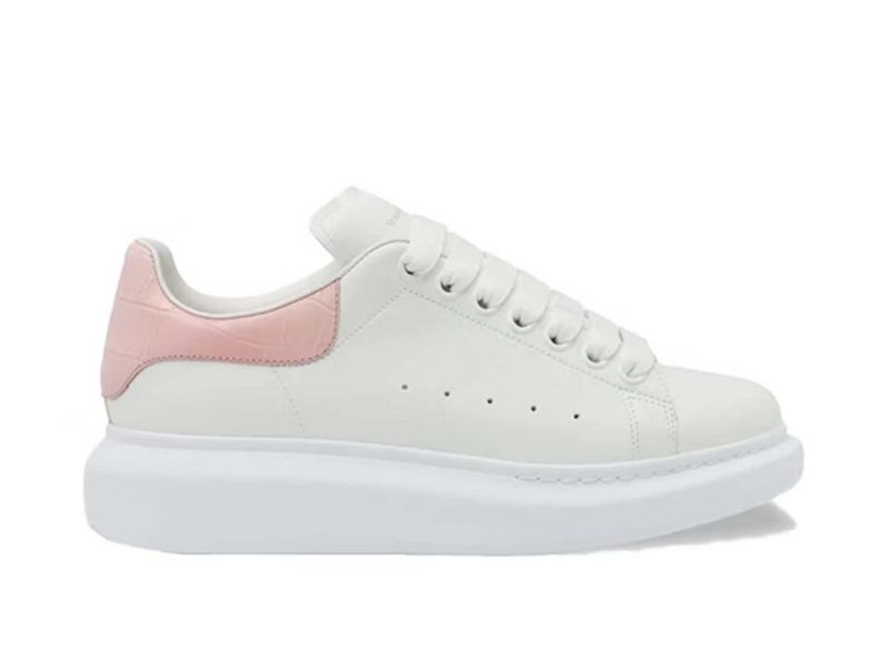 Alexander McQueen Oversized White Pink (Women's)