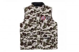 BAPE x Canada Goose Freestyle Vest Grey