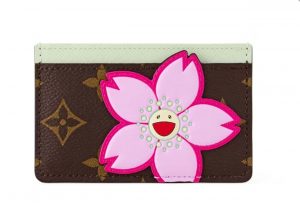 Card Holder Sakura Brown