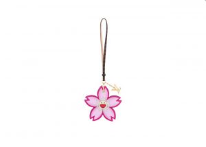 Cherry Blossom Bag Charm Pink