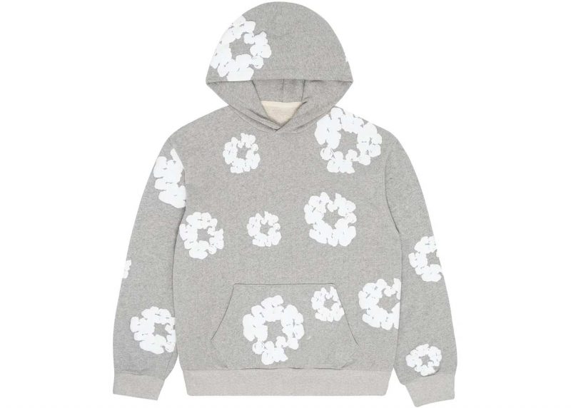 Denim Tears The Cotton Wreath Sweatshirt Grey front