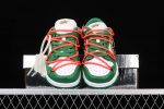 Dunk Low Off White Pine Green 4