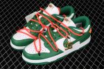 Dunk Low Off White Pine Green 5