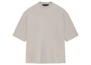 Fear of God Essentials Tee Silver Cloud