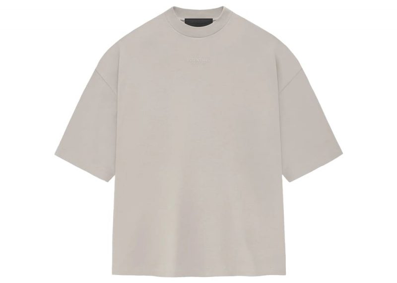 Fear of God Essentials Tee Silver Cloud