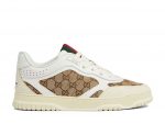 Gucci Re Web Sneaker GG Canvas White Beige