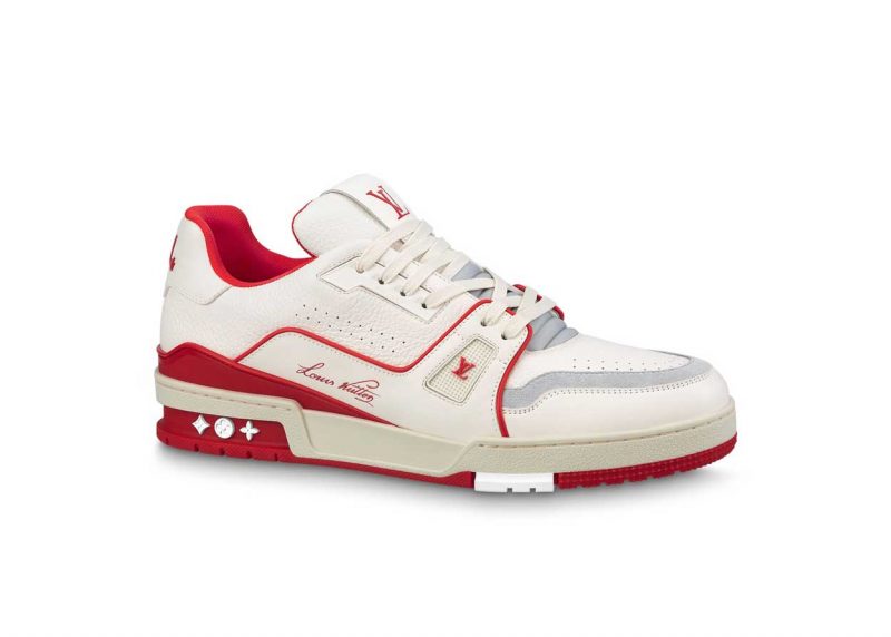 Louis Vuittоп Trainer #54 Signature White Red