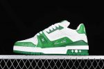 Louis Vuittоп Trainer Low #54 Signature Green White 1