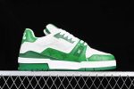 Louis Vuittоп Trainer Low #54 Signature Green White 2