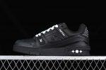 Louis Vuittоп Trainer Low Black Embossed Monogram 1