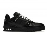 Louis Vuittоп Trainer Low Black Embossed Monogram