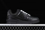 Louis Vuittоп Trainer Low Black Embossed Monogram 2