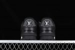 Louis Vuittоп Trainer Low Black Embossed Monogram 4