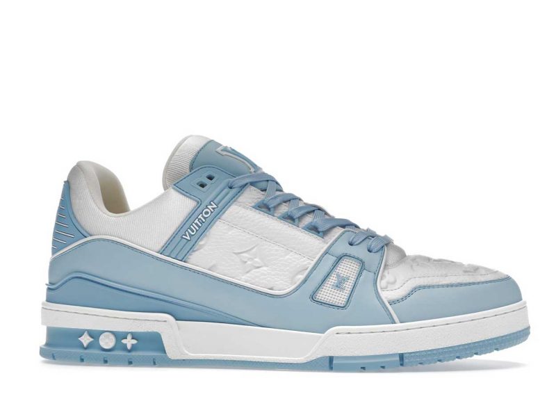 Louis Vuittоп Trainer Low White Blue