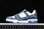 Louis Vuittоп Trainer Monogram Denim White Blue 1