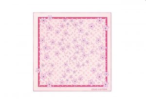 Monogram Cherry Blossom Square 70 Pink