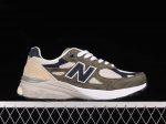 New Balance 990v3 MiUSA Grey Blue Olive 1